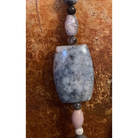 Jay King Sterling Silver and Dendritic Agate Necklace - Picture 4 of 7